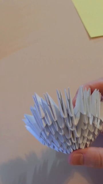 ГРИБОЧЕК 3D - модульное ОРИГАМИ  ORIGAMI MUSHROOM origami diy foryou paper  children