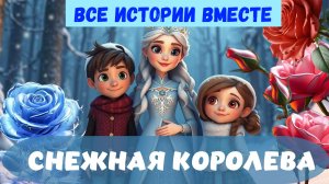 Снежная королева все истории🏰❄️| Аудиосказка для детей и взрослых|Сказка на ночь