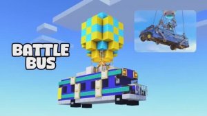 FORTNITE в Minecraft! Строю каждую структуру из Фортнайт в Майнкрафт!