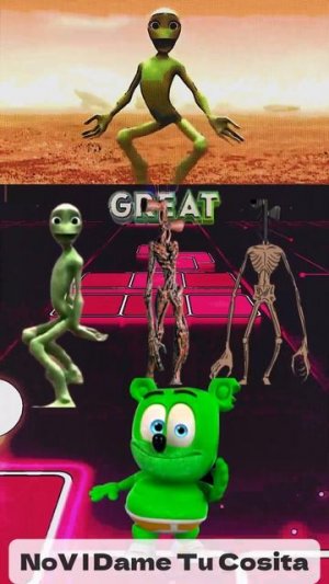 #18 Битва Дама ту косита Амано косита Alien battle в Tiles Hop - NoV | Dame Tu Cosita