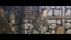 атака титанов 1 серия