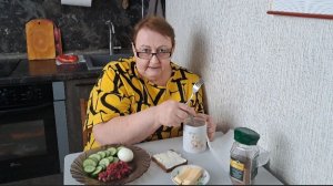 Завтрак с какавой.