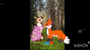 Реакция на лиственницу VS рыжая лапа😅