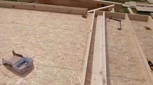 Каркасный дом 9,5*12. Сборка Стен_Часть 1