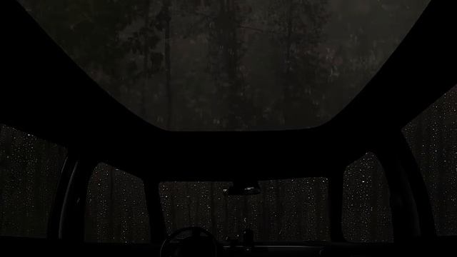 Дождь в лесу | Шум дождя для сна 3 часа | Сильный дождь — глубокий сон | Дождь для расслабления