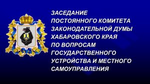 Заседание постоянного комитета Думы по вопросам государственного устройства и МСУ 18.03.2026