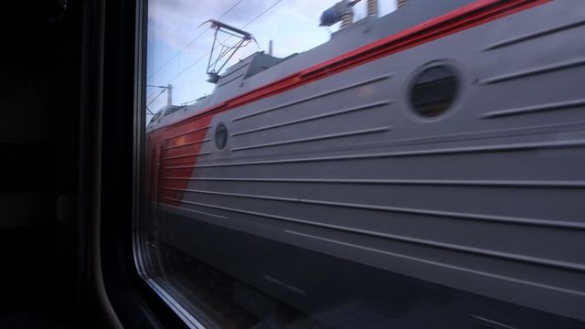 Отправление из Хабаровск 🇷🇺 | Вид из окна поезда