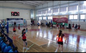 Чемпионат РС(Я) по волейболу среди женских команд (высшая лига) отборочный этап IX Спортивных игр