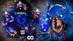 МАГИЧЕСКИЙ СТАЛКЕР! Бесконечный Сайленс ИМБА 🔥 Травоман Дота 2