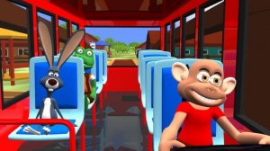 АВТОБУС (поехали-поехали вперед). Мульт-песенка, видео для детей. Наше всё!_1080p