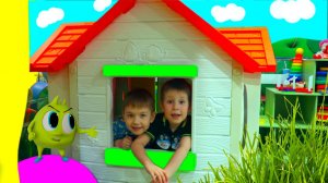 РЕБЯТА ОТПРАВИЛИСЬ В ИГРОВОЙ ЦЕНТР! МУЛЬТИК ПРО ХЕЛПИКА! РОМА И ХЕЛПИК 78 СЕРИЯ