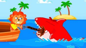 Маша и Леопольд. Спасение в бассейне - Мультик для детей