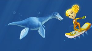 Фиксики — Плезиозавр 🦕 Музей истории! Весёлая игра для детей мультфильм