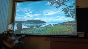 Песня на гитаре "Люди идут по свету"