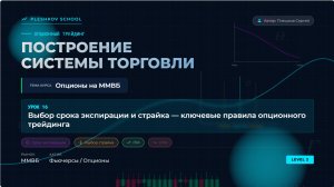 Урок 16: Выбор срока экспирации и страйка — ключевые правила опционного трейдинга