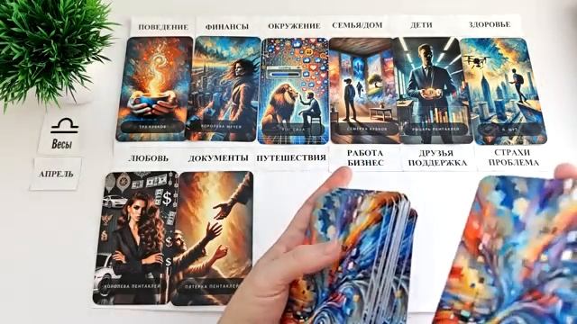 ВЕСЫ АПРЕЛЬ 2026 🚀 Прогноз на месяц таро расклад 👍Все знаки зодиака! 12 домов гороскопа!