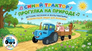 Синий трактор Прогулка на природе 🎶 — Детские песенки