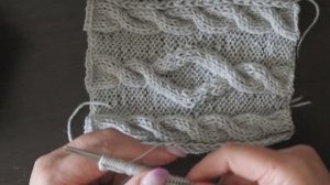 Вяжем спицами: узор 1 Араны — мастер‑класс для начинающих и опытных рукодельниц