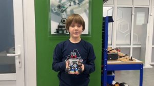 Робот уборщик из #легомайндсторм