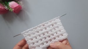 Легко вяжется и смотрится шикарно..