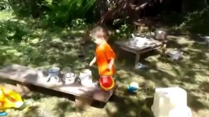 Внук Ванечка, год и 7 месяцев