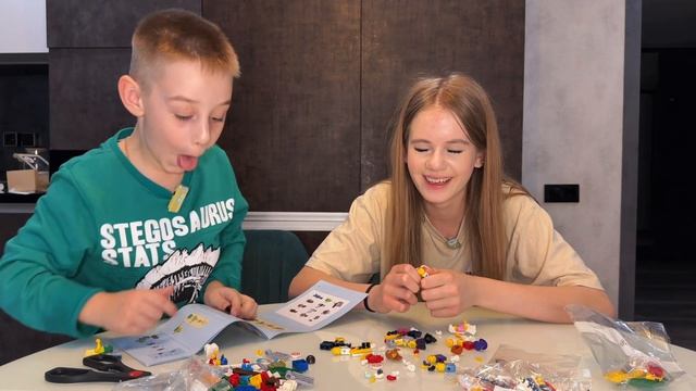 Собираем новый конструктор Парк развлечений