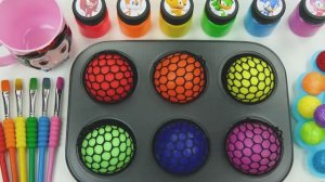 Как сделать радужные слаймы ✨ своими руками с помощью ASMR-игры 💖 #041