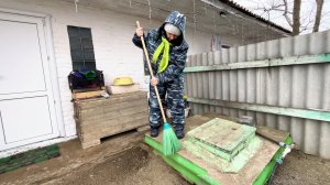 Делаем дорогу🚗 Весенние хлопоты☀️🌷Сварила крем из воска💛Рассада не радует🌱