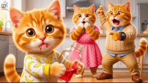 Рыжий котёнок совершил ОГРОМНУЮ ошибку... 😱 Подождите, пока мама и папа узнают!