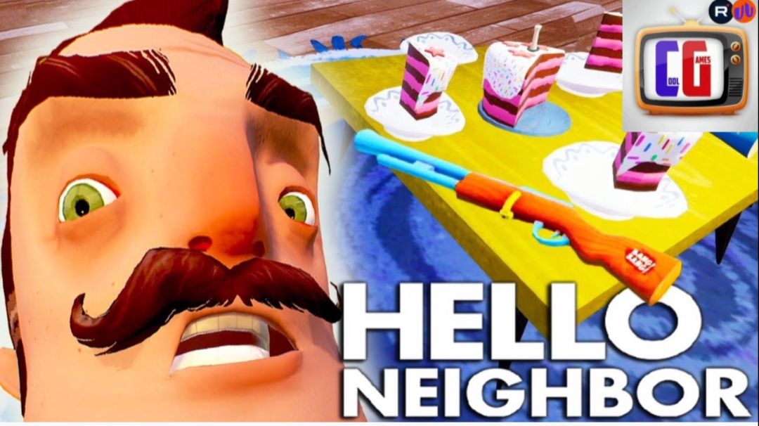 Hello Neighbor ДОБЫЛ ТАЙНОЕ ОРУЖИЕ СОСЕДА! Новые тайны Акт 3 Мультяшный хоррор
