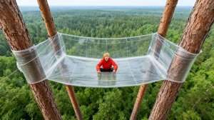 Самый большой в мире пластиковый домик на дереве.