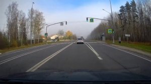 Сквозь туман к солнцу. Езда на машине. Звук. ASMR. Вся дорога в Кострому + город Ярославль центр