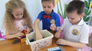 Конструирование из фанкластик и тико с элементами театрализации