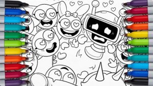 СПРУНКИ: НОВАЯ РАССКРАСКА 🎨  ГРУСТНАЯ ИСТОРИЯ ЛЮБВИ С FUNBOT?!  Как раскрасить Спрунки РЕАКЦИЯ