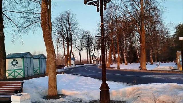 Весеннее утро на Волге (этюд).