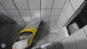 Демонтаж плитки строительным феном для повторной укладки