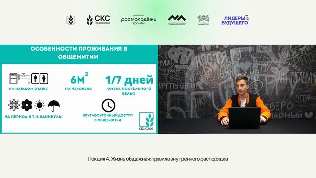 Лекция 4 — Жизнь общажная: правила внутреннего распорядка