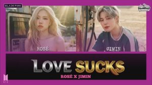 ROSÉ X JIMIN -  Love Sucks  (Lyrics)_1080p