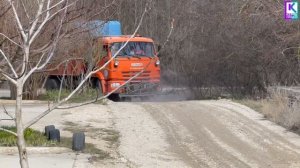 В Керчи продолжаются работы по грейдированию дорог