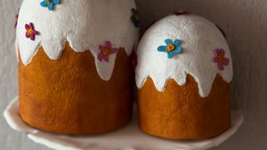 Взяла КАРТОН и БУМАГУ, сделала куличи, КАК НАСТОЯЩИЕ. Пасхальный декор своими руками.