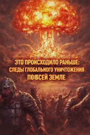 Следы глобального уничтожения по всей земле