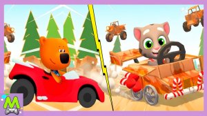Ми-Ми-Мишки против Говорящего Тома.Гонки на Машинах и Коробках.Кто Самый Быстрый Гонщик