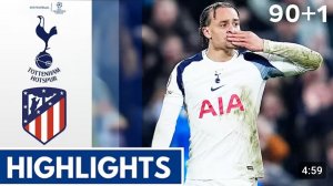 Тоттенхэм — Атлетико. Обзор ответного матча 1/8 финала Лиги чемпионов