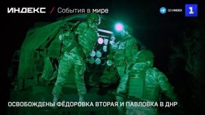 Освобождены Фёдоровка Вторая и Павловка в ДНР