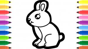 мультик для детей-как нарисовать ЗАЙЦИКА Рисование зайца для детей