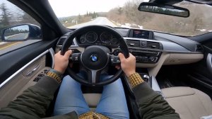 BMW 3.20 d (F30) M+ 2018 года выпуска - Тест-драйв от первого лица