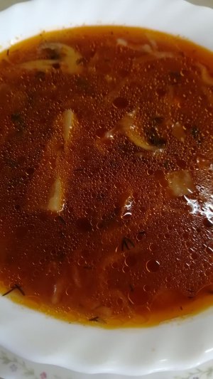 БОРЩ с КАПУСТОЙ и ГРИБАМИ #Shorts