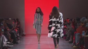 Показ женской коллекции Sergio Hudson осень-зима 2020-2021