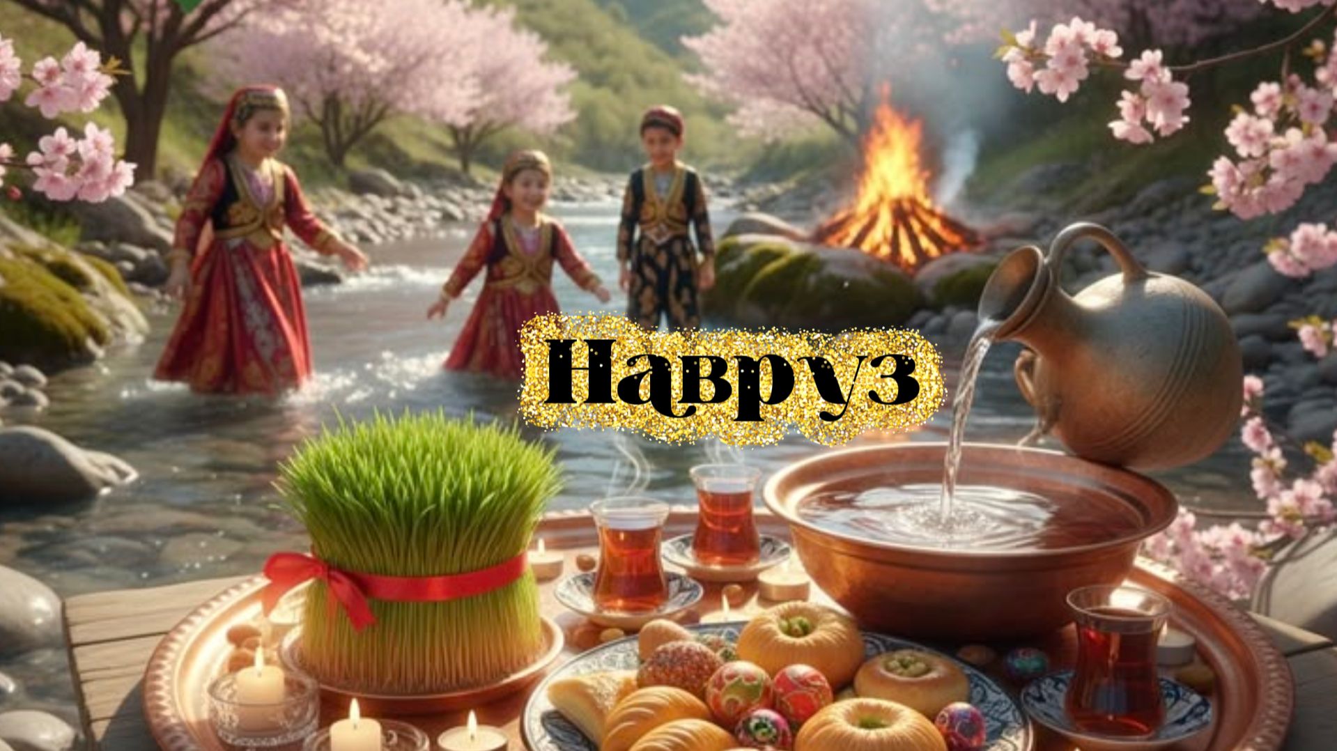 Весенний праздник Навруз достаток здоровье счастья! 🌸☀️