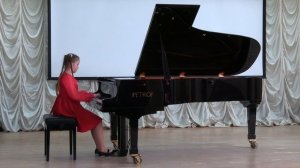 Мельникова Мария. 10 лет. А. Лемуан Этюд 37